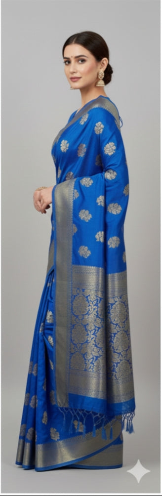 Graceful Georgette Saree With Stone Highlights