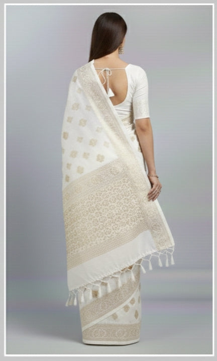 Modern Satin Saree With Glossy Finish