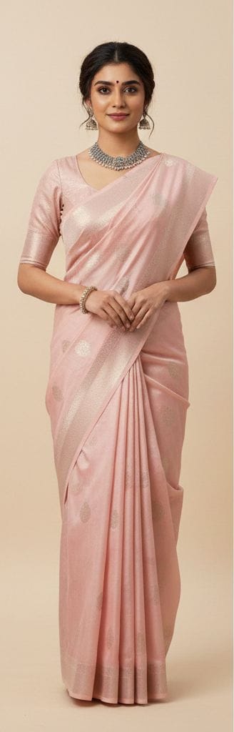 Premium Banarasi Woven Silk Saree