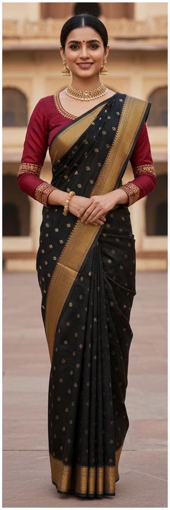 Lightweight Cotton Saree For Everyday Wear